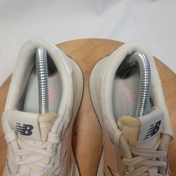 New Balance 237 Running Sneakers Shoes Women 9 Tan Pink - Picture 8 of 14